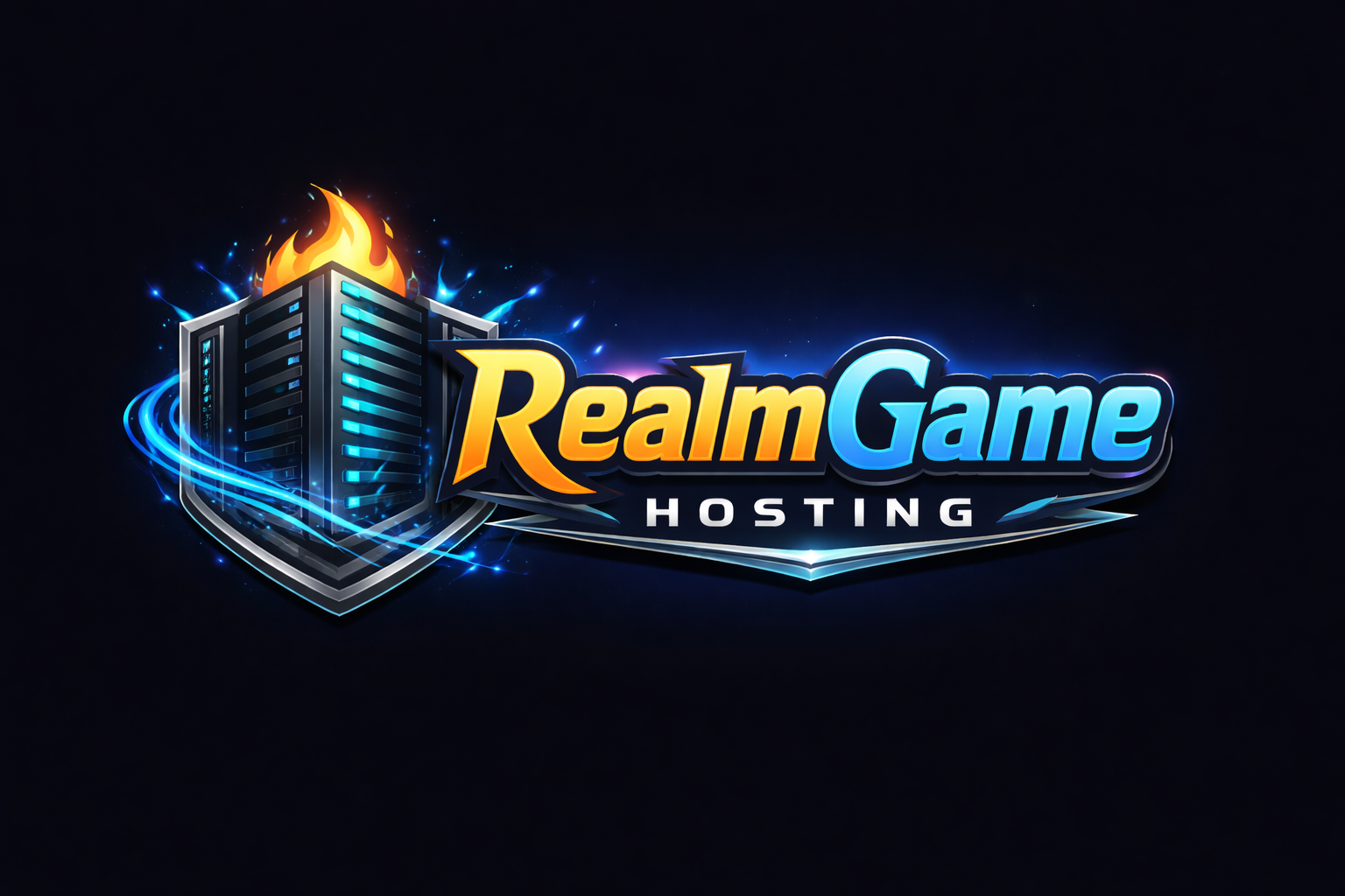 RealmGame Hosting Logo